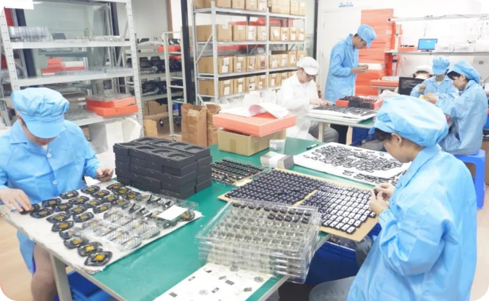 Assembly & QC – every unit tested